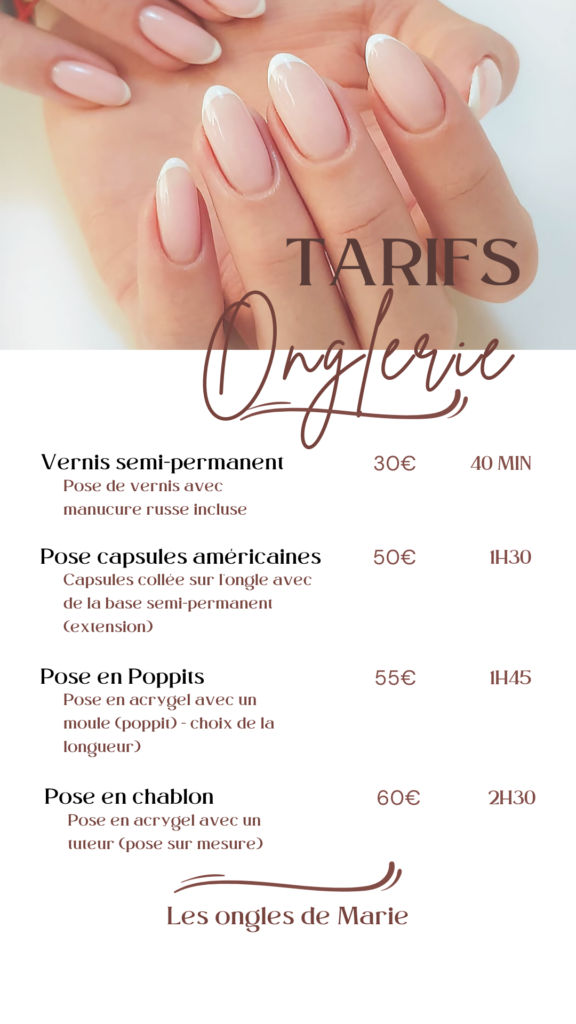Tarifs